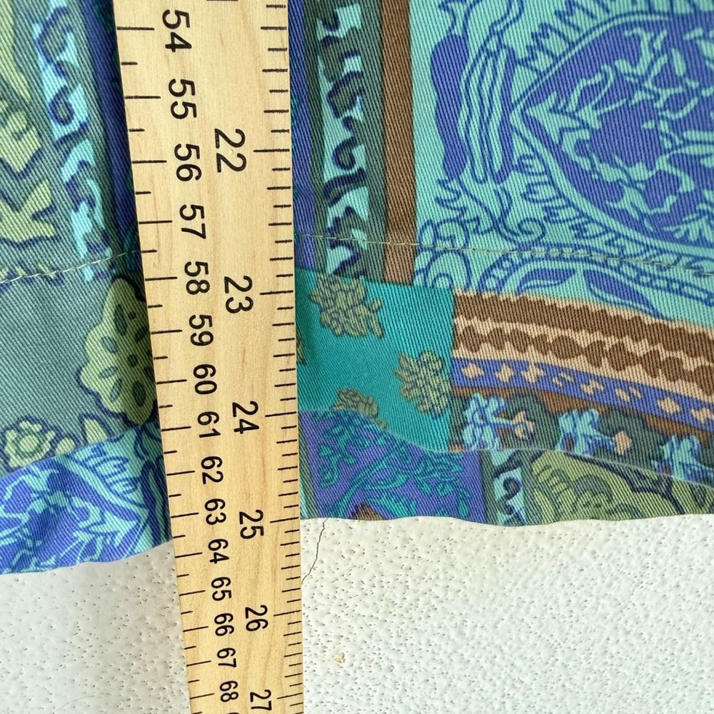 Boho Patchwork Blazer Paisley Print Jacket Tapest… - image 8